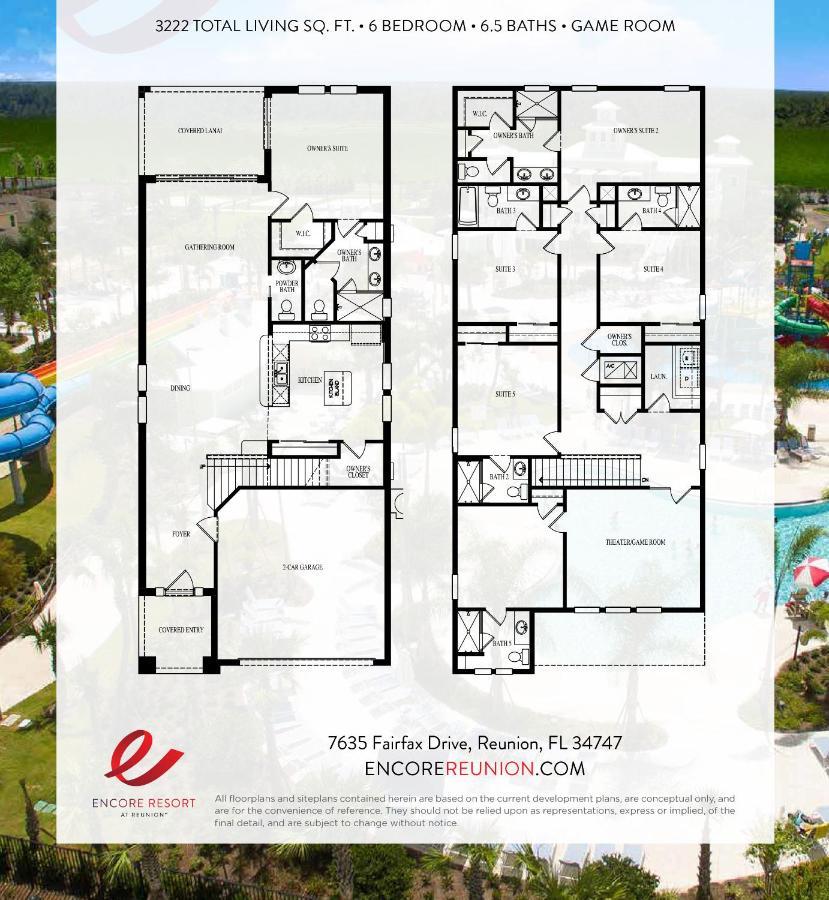 Encore Resort 6 Bedroom Vacation Home With Pool 2301 Orlando Exterior photo